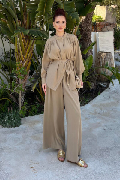 طقم صيفي بينيتو مع رباط بيج