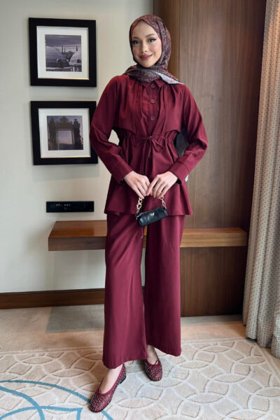 طقم صيفي أليرلي مودال بوردو