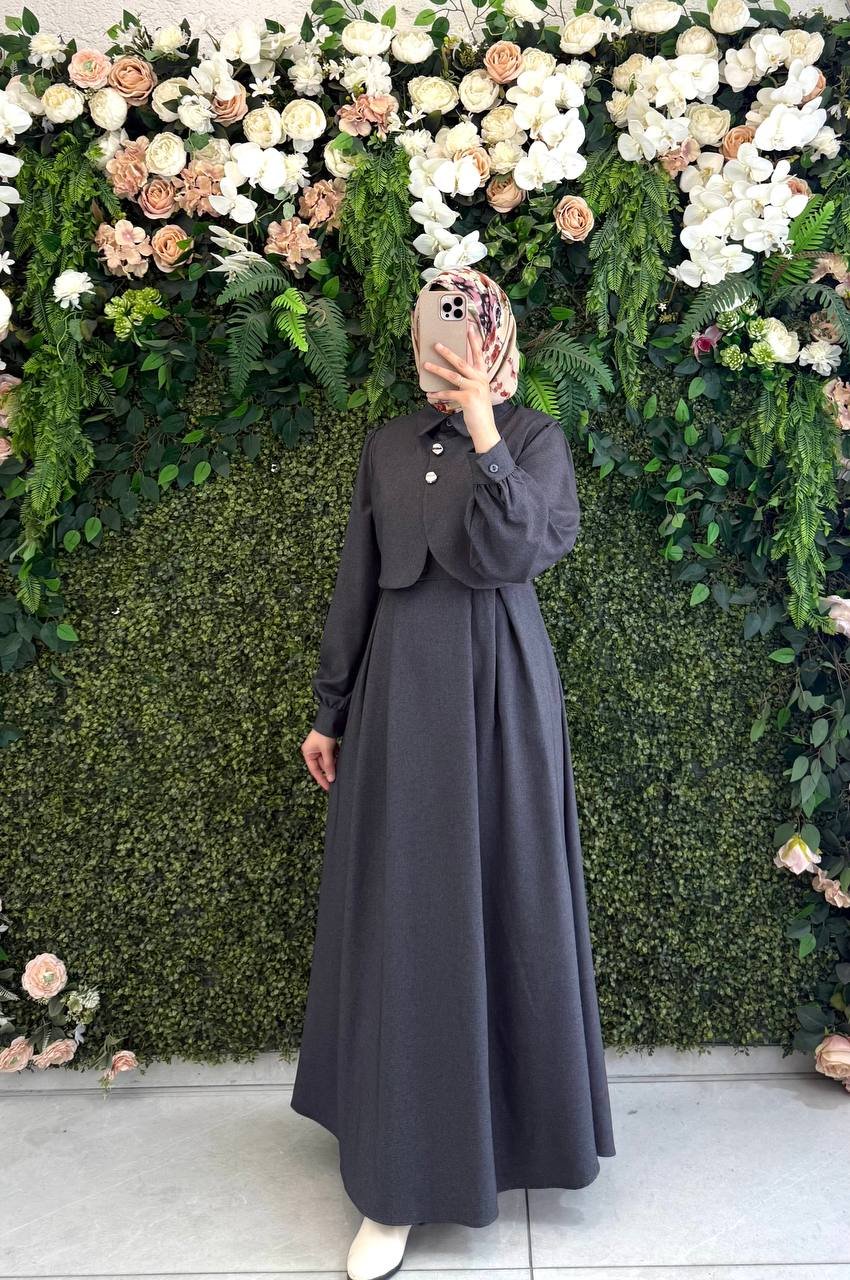 فستان سوار بتصميم راقي | سكني - الصورة 2