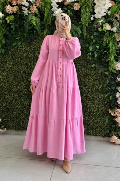 فستان شروق - مبطن | زهري